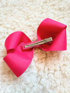 Kids Handmade Hair Bow - Initial