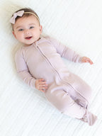 Baby Zip Footie Organic