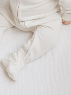 Baby Zip Footie Organic