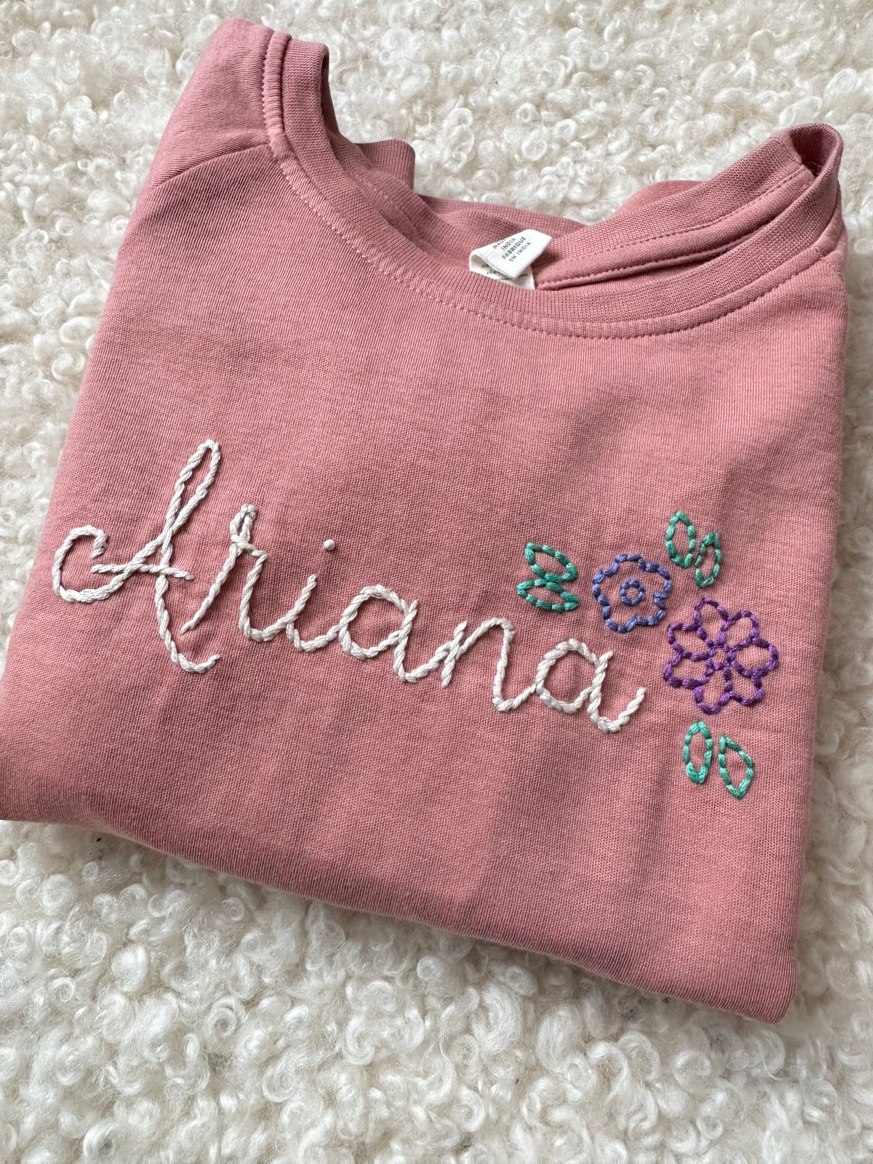 Kids Long Sleeve Organic - Floral