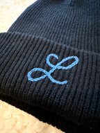 Adult Wool/Cashmere Beanie - Initial