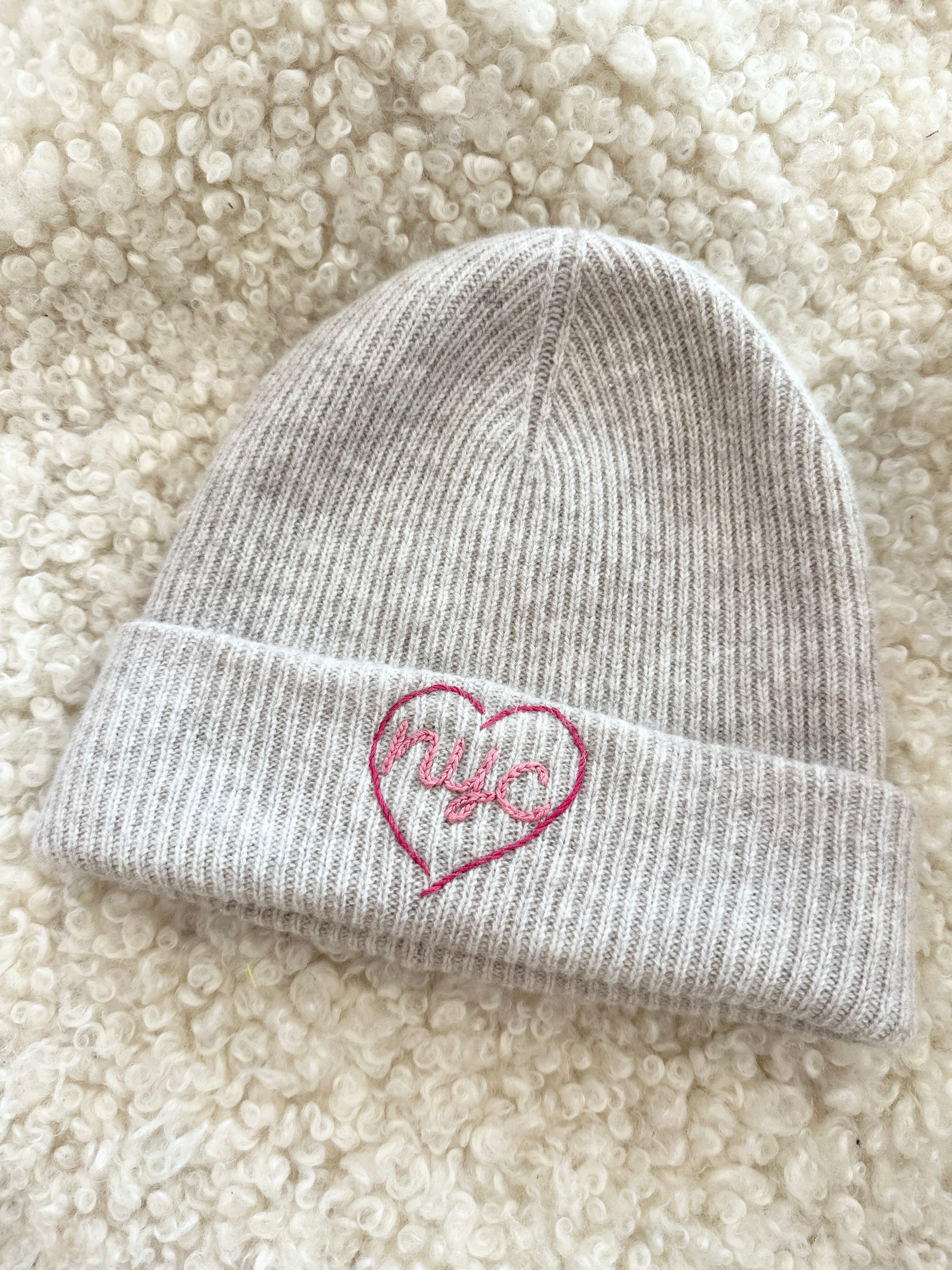 Adult Wool/Cashmere Beanie - NYC