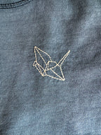 Adult Sweatshirt Organic - Origami Crane