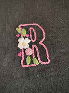 Adult Sweatshirt Organic - Pink Floral