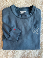 Adult Sweatshirt Organic - Origami Crane