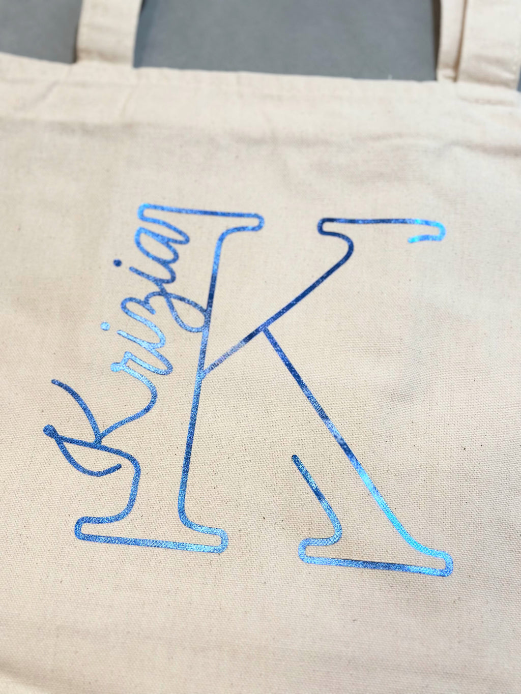 Zippered Tote - Name