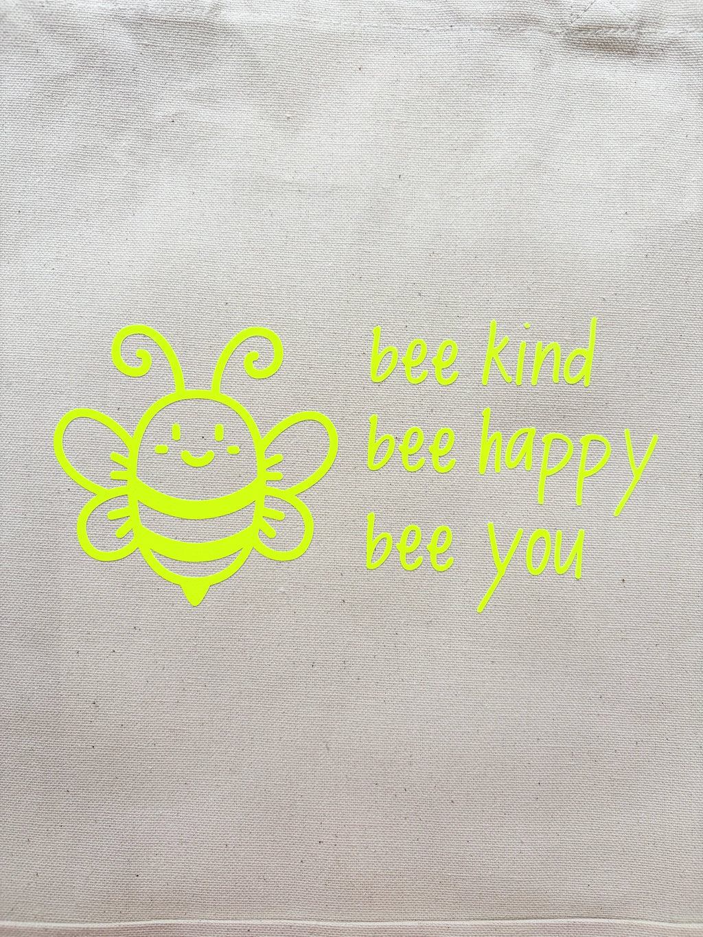 Tote - Bee happy bee you
