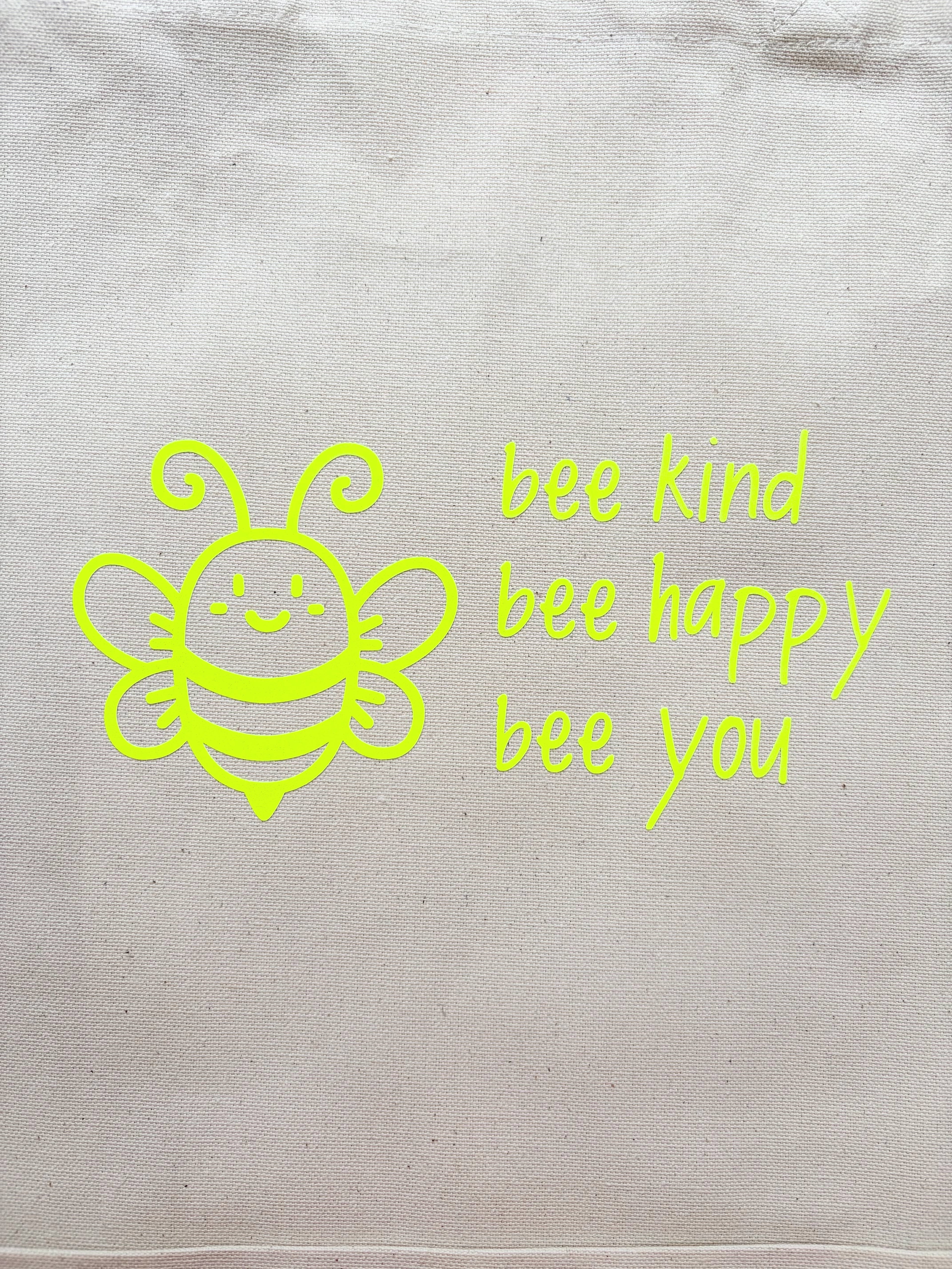 Tote - Bee happy bee you