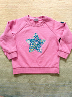 Kids Long Sleeve Organic - Applique Star