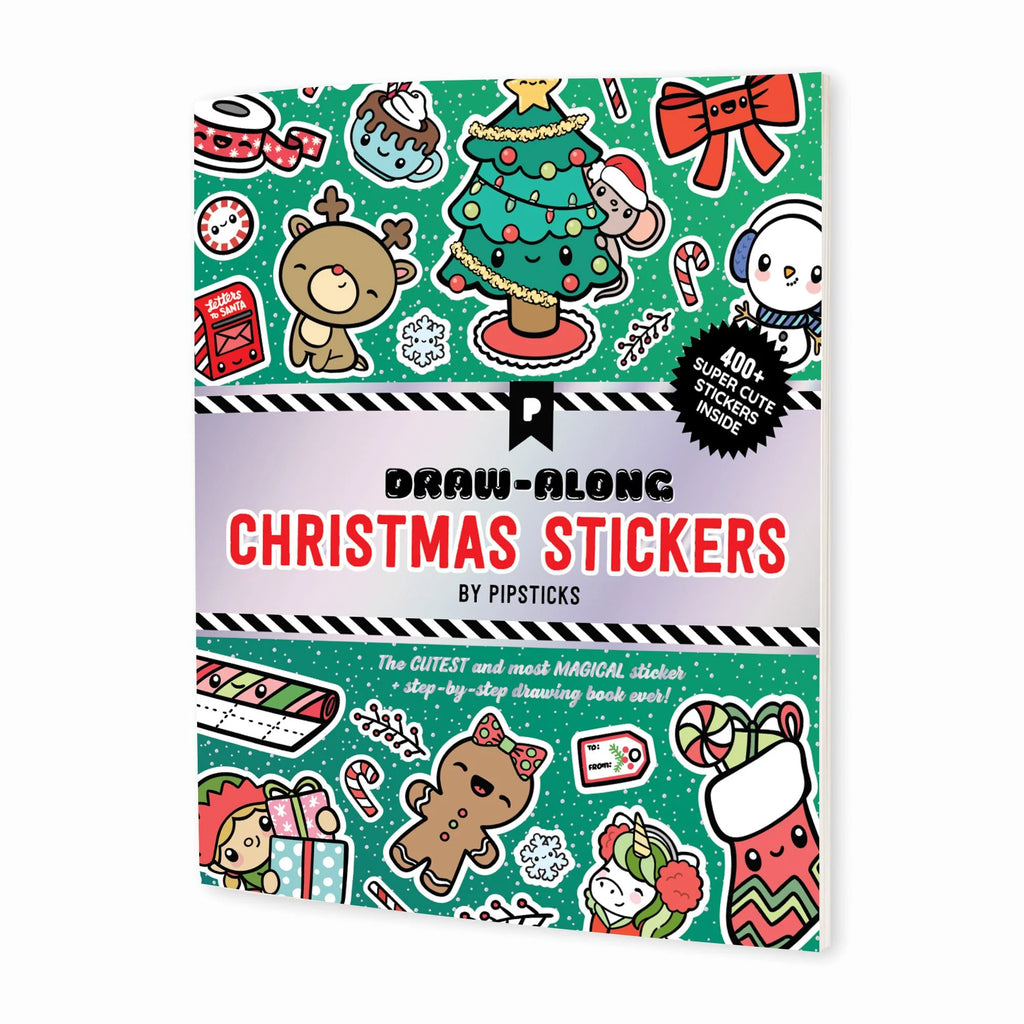 Draw Along Christmas Sticker Book
