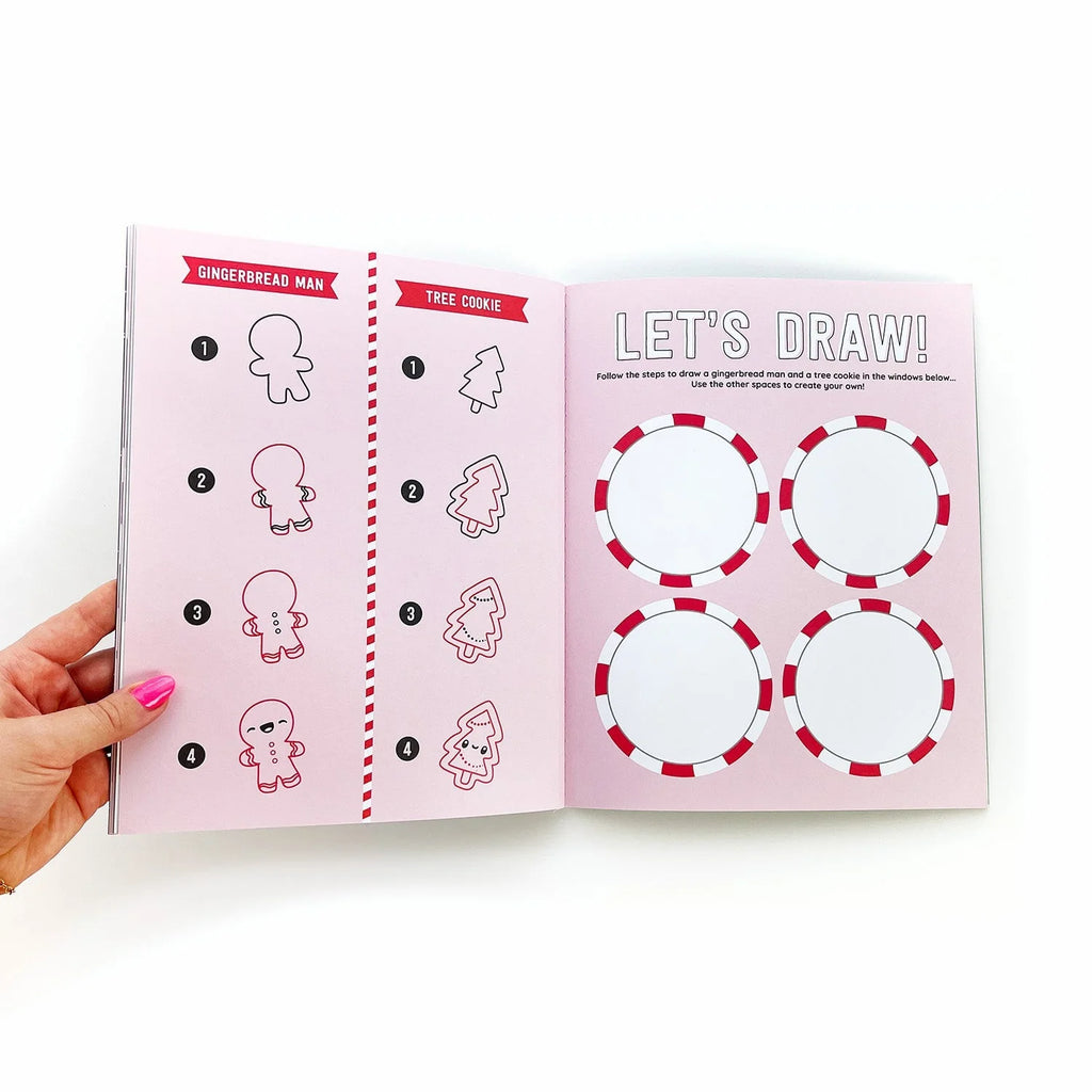 Draw Along Christmas Sticker Book