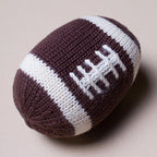 Handmade baby rattle organic - sports