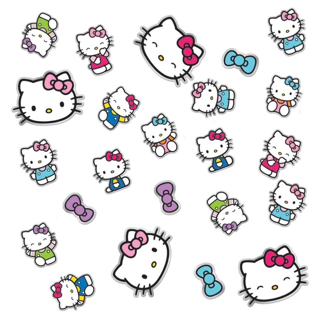 Hello Kitty Sticker Confetti