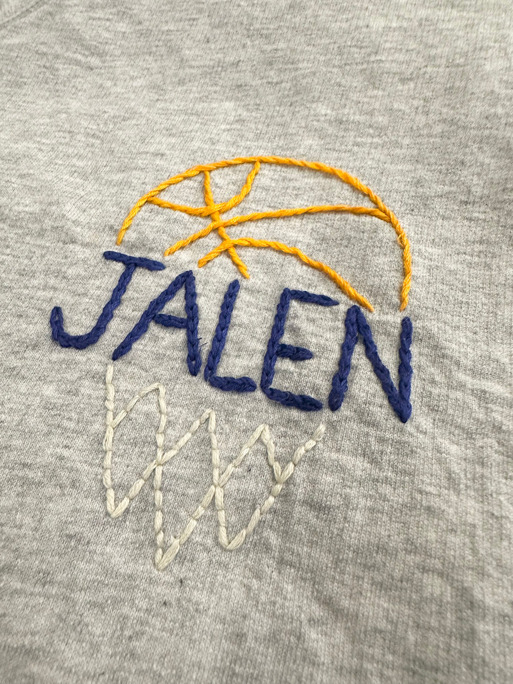 Kids Long Sleeve Organic - Basketball